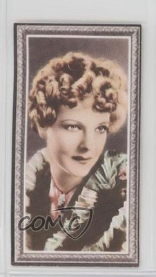 1936 Godfrey Phillips Stars of the Screen Tobacco Elissa Landi #39 z6d