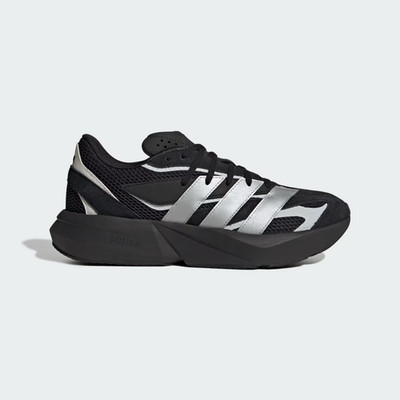 Adidas Sportswear Lightblaze Men's Shoes in Black and Matte Silver