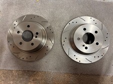 2x DELPHI BG3757 Brake Discs Rear 68.5mm Height Fits Mercedes CLS E-Class W212