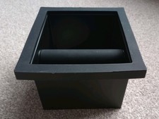 Black In-counter Coffee Knock Chute Bottomless Espresso Knock Box