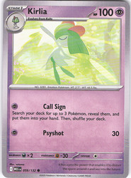 Kirlia 088/217 Ascended Heroes Common