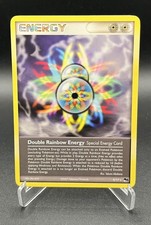 Pokémon Double Rainbow Energy 4/17 - POP Series 5 - Rare Non Foil 2007 - LP