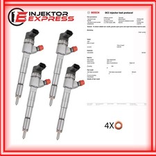 4x 0445110111 Injektor Einspritzdüse Alfa Romeo 147 156 Fiat Stilo Lancia Thesis