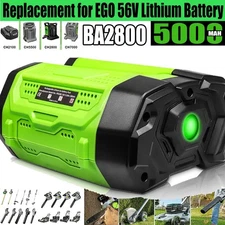 56V 5.0Ah Replacement for EGO 56 Volt Battery  BA2800T BA1400T BA2242T BA4200