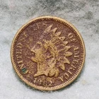 1862 ~ INDIAN HEAD CENT ~ VG-F (corrosion)
