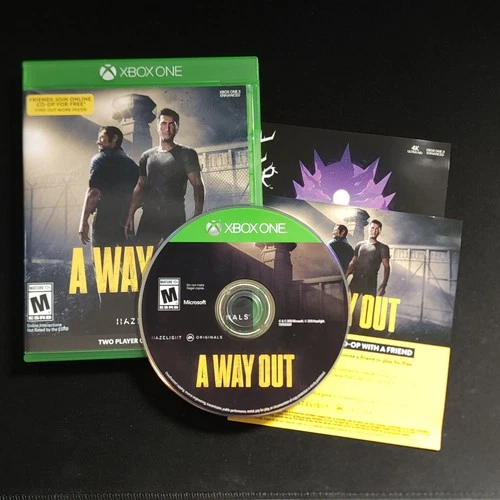 New ListingA Way Out Xbox One CIB NTSC-U/C Tested Black Label