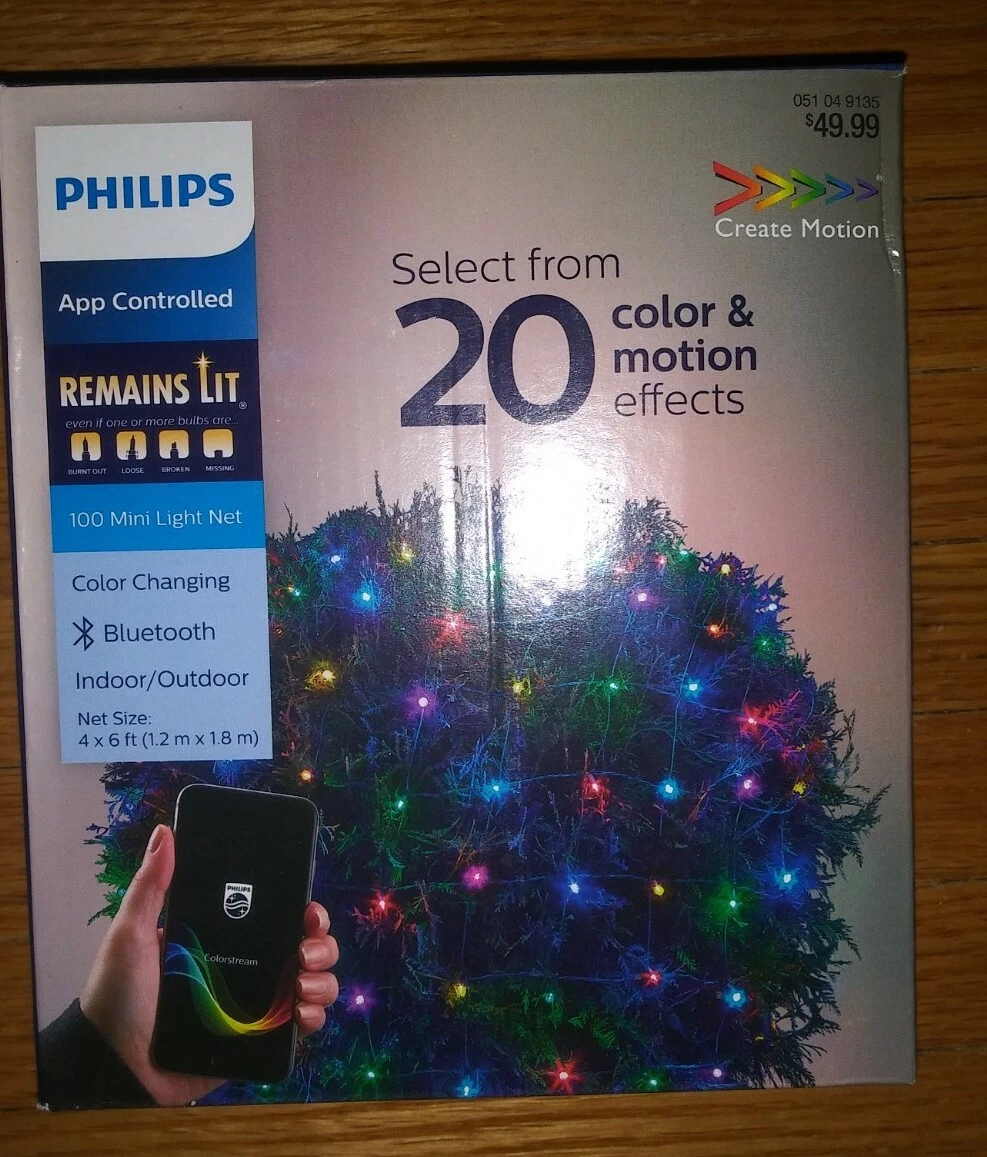 Philips app controlled christmas lights outlet