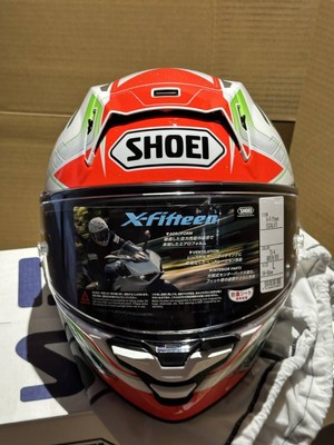 SHOEI X-Fifteen LサイズGREEN/RED