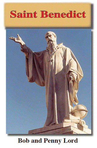Saint Benedict Pamphlet/Minibook, by Bob and Penny Lord, New - 第 1/2 張圖片