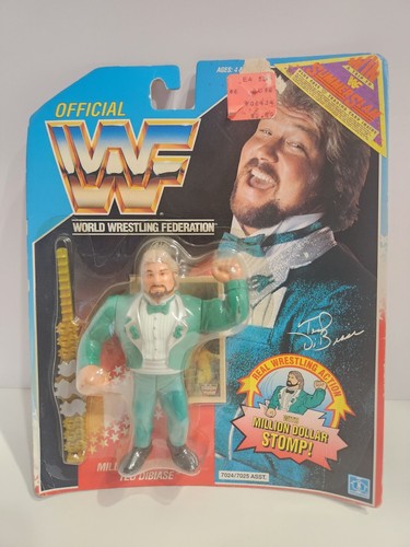 1990 Hasbro WWF Million Dollar Man Ted Dibiase Fig...