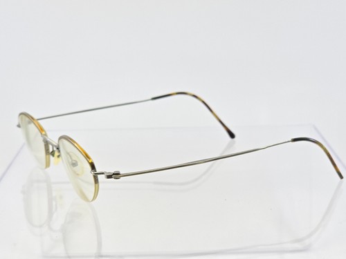 VINTAGE LANVIN MODEL 1246 C01 OVAL HALF RIM GLASSES FRAME EYEGLASSE + CASE - Picture 19 of 23