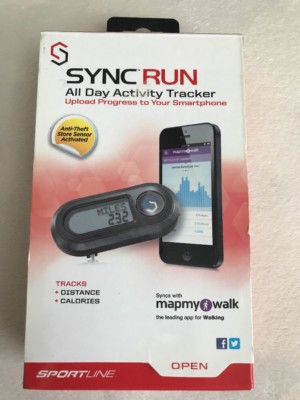 SportLine SYNC RUN Pedometer / Exercise Monitor 