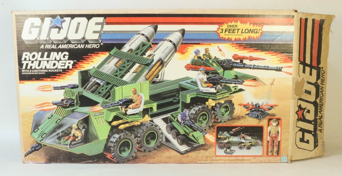 Vintage GI Joe Hasbro A Real American Hero ARAH Rolling Thunder
