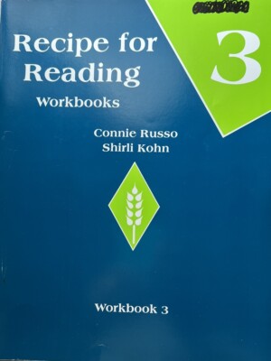 Recipe for Reading Workbook 3 Connie Russo; Phonics, Science Of Reading