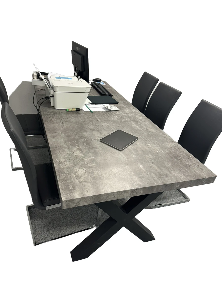 Franklin concrete cheap dining table