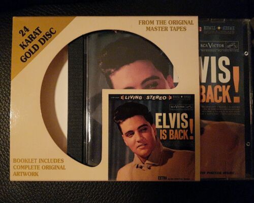 Elvis Presley - ELVIS IS BACK! - 24 Karat Gold CD © 1997. 99 Prozent Neuwertig.  - Bild 1 von 6