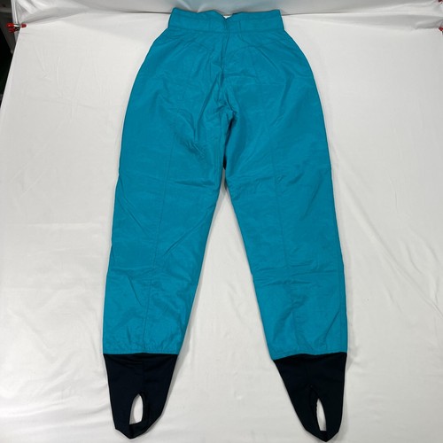 Vtg Cornice Womens Medium Ski Suit 2-Piece Snowsuit Snow Blue Green Jacket Pants - Picture 11 of 17
