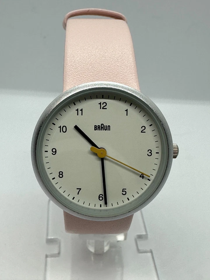 RELOJ COMBO 4 MARRÓN MUJER CLÁSICO CORREA CUERO ROSA-AZUL-BLANCO-BEIGE Foto 3 de 4