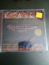 KARAOKE TODOS A CANTAR CD ROMANCES VOLUME 1 BRAND NEW SEALED