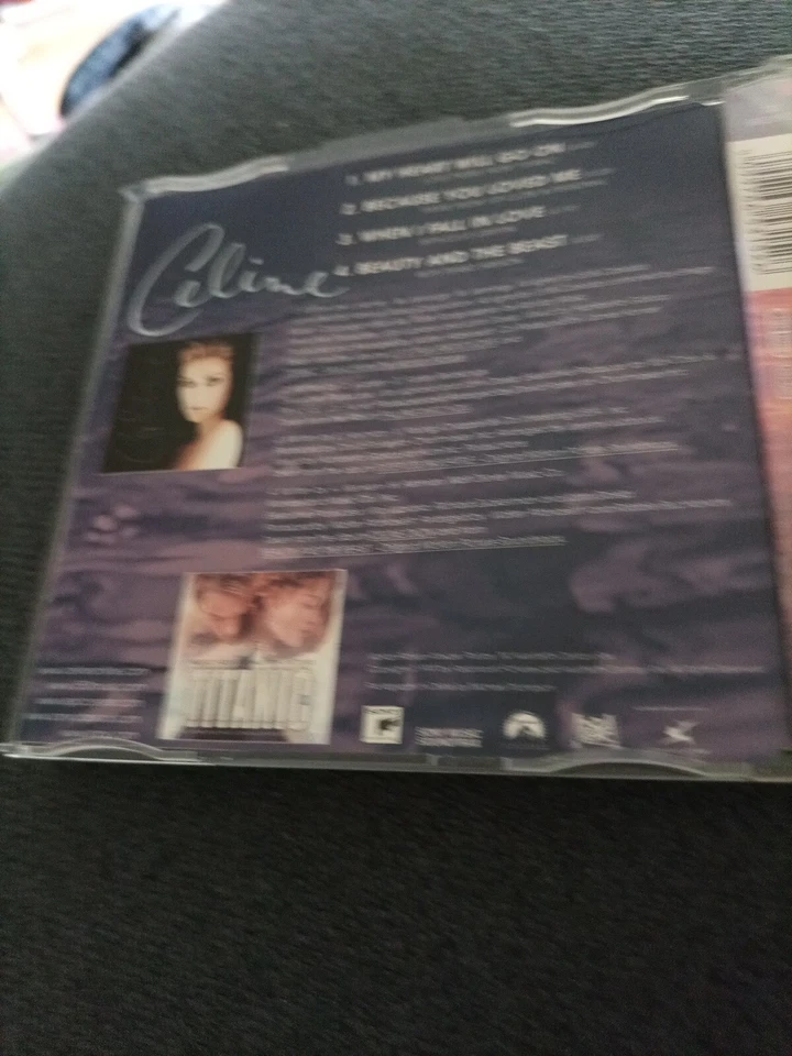 Maxi Single CD - CELINE DION * MY HEART WILL GO ON * TITANIC *  - Bild 2 von 3