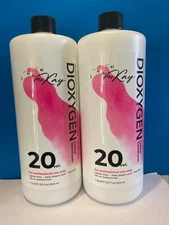 2 Ms kay Dioxygen Creme Developer 20 Volume 32oz New & Authentic