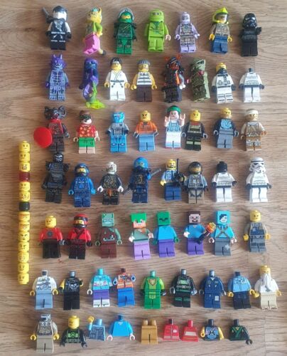 Lego  Konvolut  !  viele Figuren, Waffen, Steine... über 4 Kg - Bild 1 von 21