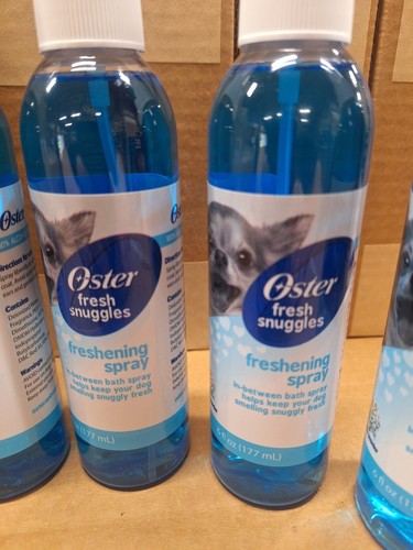Oster Fresh Snuggles Hunde Erfrischungsspray BABYPUDER X1 FLASCHE