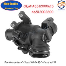 Coolant Thermostat Housing for Mercedes W204 W205 W212 W221 W222 E250 6512000615