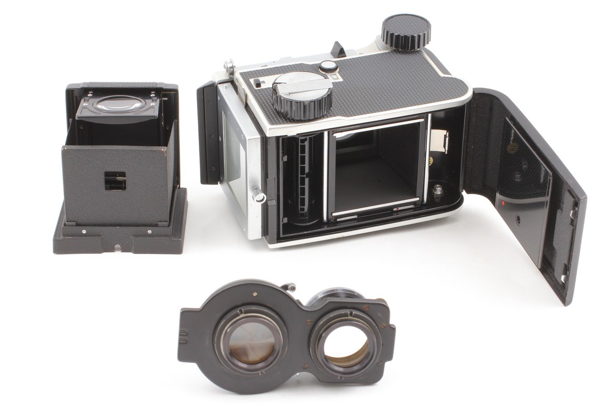 N. MINT] Mamiya C220 Pro TLR Medium Format Camera / 80mm F2