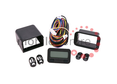 Check Temp Time Intern & Extern Auto Temperaturanzeige Fahrzeug Thermometer