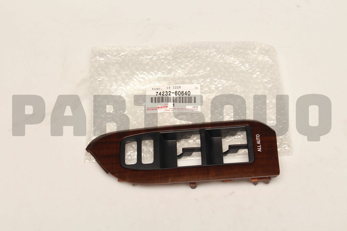 7423260640 Genuine Toyota PANEL, FRONT ARMREST BASE, UPPER LH