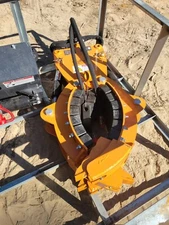 Landhonor Skid Steer Rotating Grapple Three Finger Rock & Log Grapple Attachment