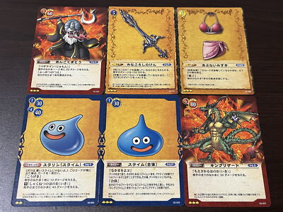 Dragon Quest Card Game Square Enix Japanese Set [12] | eBay