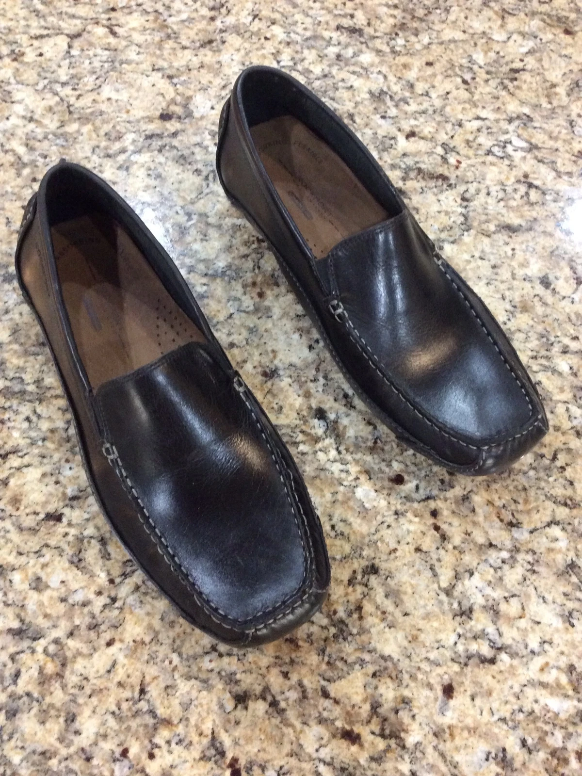 ADIDAS Mocassino slip on uomo Rockport BDG1 veneziano lusso crociera taglia 10 M