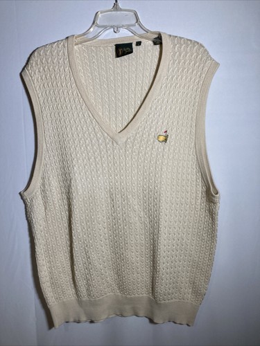Vintage Masters Golf Bobby Jones Vest L 