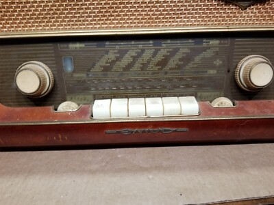 EMUD REKORD SENIOR 60 AM/FM Shortwave Radio, Vintage. Untested