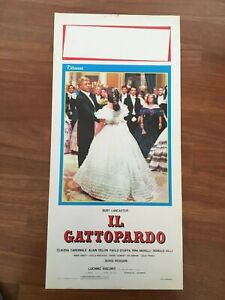 S47 Locandina Poster Il Gattopardo Luchino Visconti Claudia Cardinale Lancaster Ebay