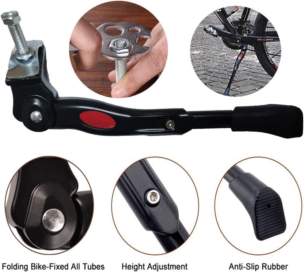 Kickstand for Kids Bike, Bicycle Kickstands Center Mount for 16 18 20 22 Inch