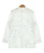 HERMES Casual Shirts White 41 Approx. XL 2200541123017