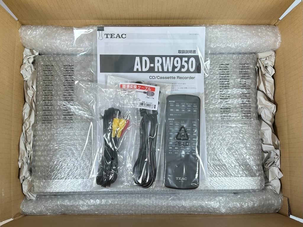 TEAC AD-RW900 CD Compact Disc Recorder Reverse Cassette Deck USB