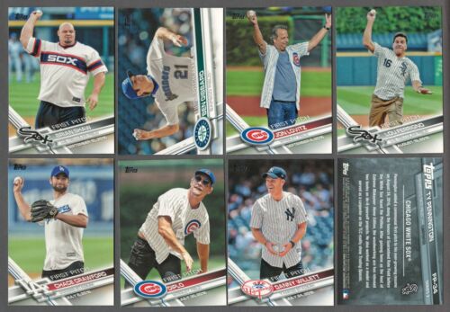 2017 Topps FIRST PITCH Insert Single Card Flagship Series One/Two 1/2