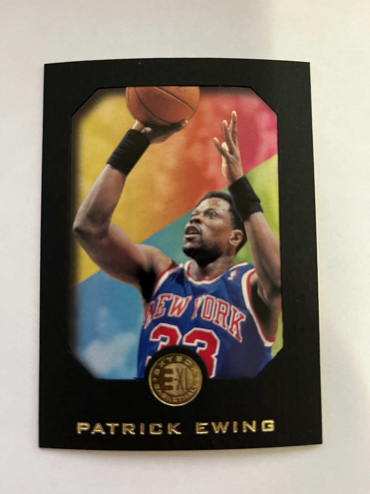 1995-96 SkyBox E-XL Patrick Ewing #55 New York Knicks Basketball Card