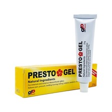 Presto Gel - A Natural Hemorrhoids Treatment for Internal  External HEMORRHOIDS