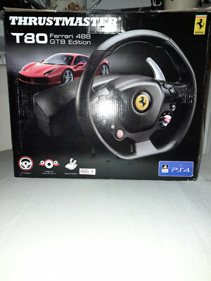 Thrustmaster T80 Ferrari 488 GTB Edition Lenkrad mit Pedalset 
