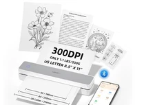 HPRT Wireless Portable Printer - Bluetooth Thermal Printer for Travel, Mobile P5