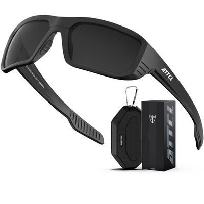 ATTCL Sports Polarized Sunglasses for Men: Ultra-Light Wrap Around TR90 Frame...