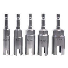 5 Pieces Nut Driver Bits Power Tools Accessories 1/4 Hexagon