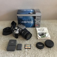 Canon EOS Rebel XT 8.0MP Digital Camera /18 To 55mm Zoom Lens - Tested Works