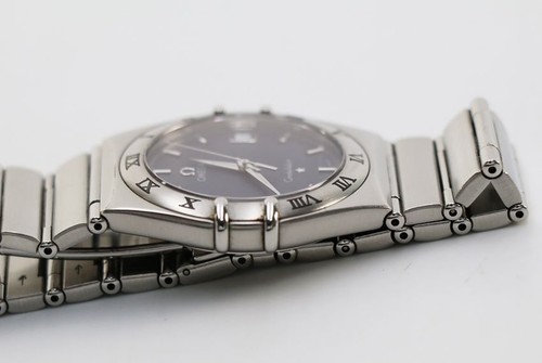 Omega Constellation Ref.1512.40 Date St. Acier Gris Argent Montre Homme Quartz - Photo 7 sur 10