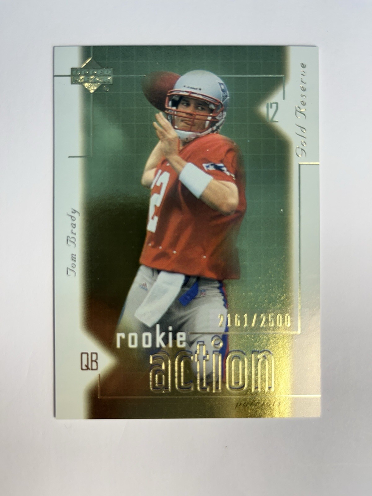 Tom Brady Upper Deck Gold Reserve #215 Base